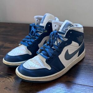 Jordan 1 Mid Sky J French Blue Women's Sneakers